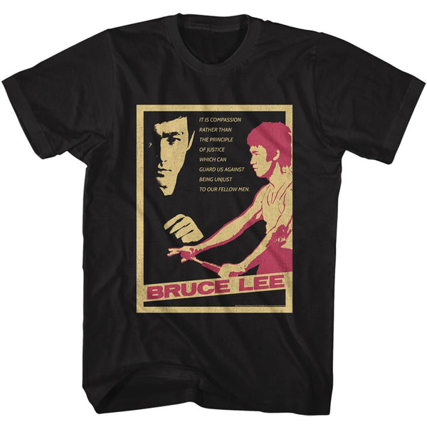 Bruce Lee - Poster Boyfriend Tee - HYPER iCONiC.