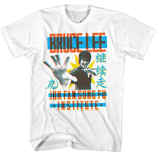 Bruce Lee - Poster Primaries Boyfriend Tee - HYPER iCONiC.