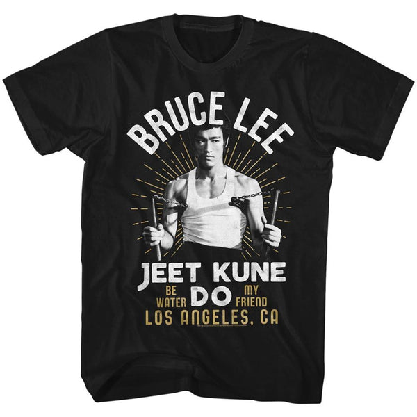 Bruce Lee - White Gold T-Shirt - HYPER iCONiC.