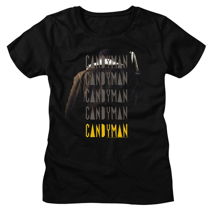 Candyman - Movie Poster Womens T-Shirt - HYPER iCONiC.