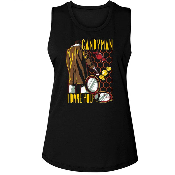 Candyman - Storybook Style Womens Muscle Tank Top - HYPER iCONiC.