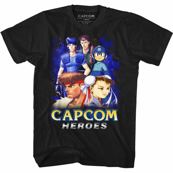 Capcom - Heroes T-Shirt - HYPER iCONiC