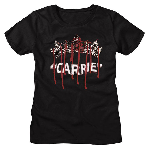 Carrie - Qween Carrie Womens T-Shirt - HYPER iCONiC