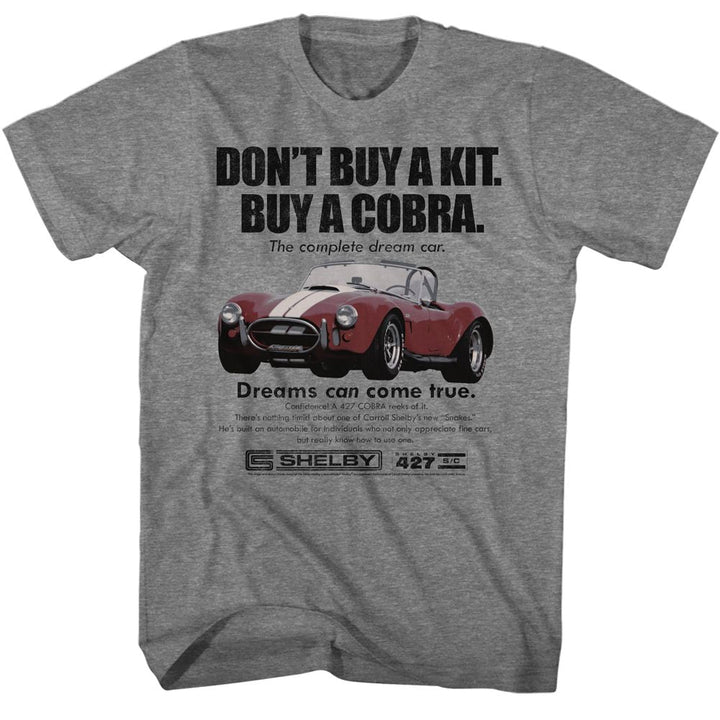 Carroll Shelby - Buy A Cobra T-Shirt - HYPER iCONiC.