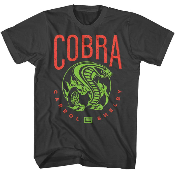 Carroll Shelby - Cobra Bright Colors Boyfriend Tee - HYPER iCONiC.