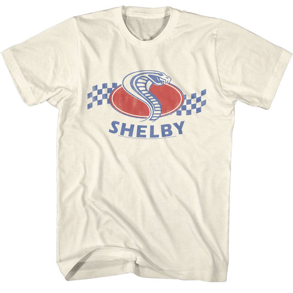 Carroll Shelby - Cobra Snake Checkers T-Shirt - HYPER iCONiC.