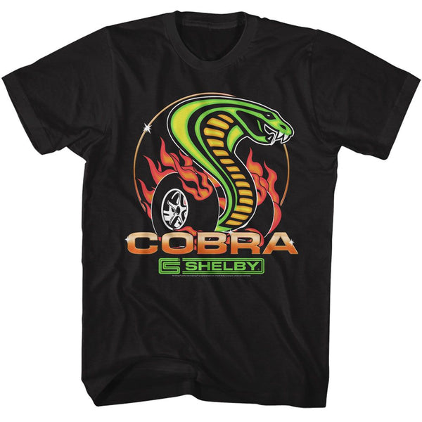Carroll Shelby - Dragon Snake Burnout T-Shirt - HYPER iCONiC.