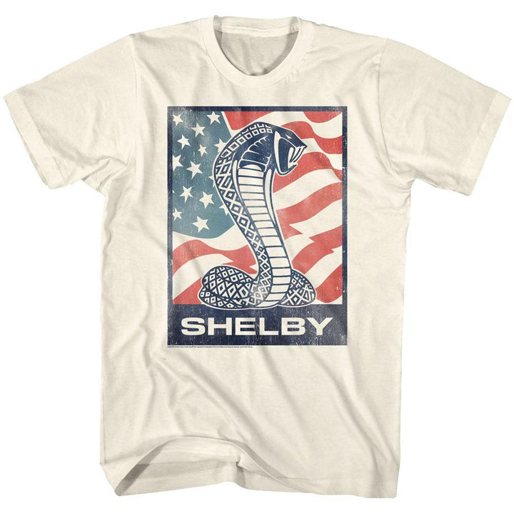 Carroll Shelby Flag Snake T-Shirt - HYPER iCONiC
