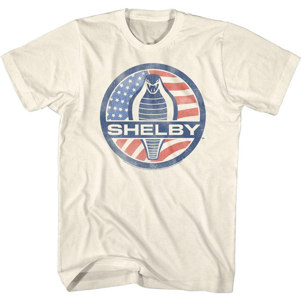 Carroll Shelby Flaglogo T-Shirt - HYPER iCONiC