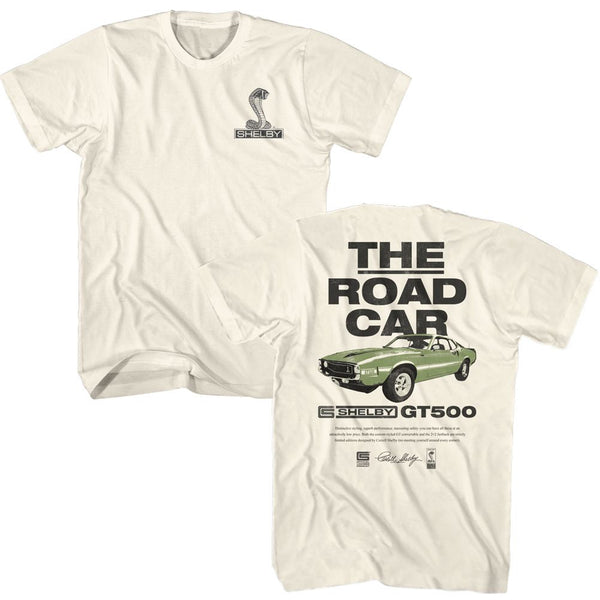 Carroll Shelby - Road Car F B T-Shirt - HYPER iCONiC.