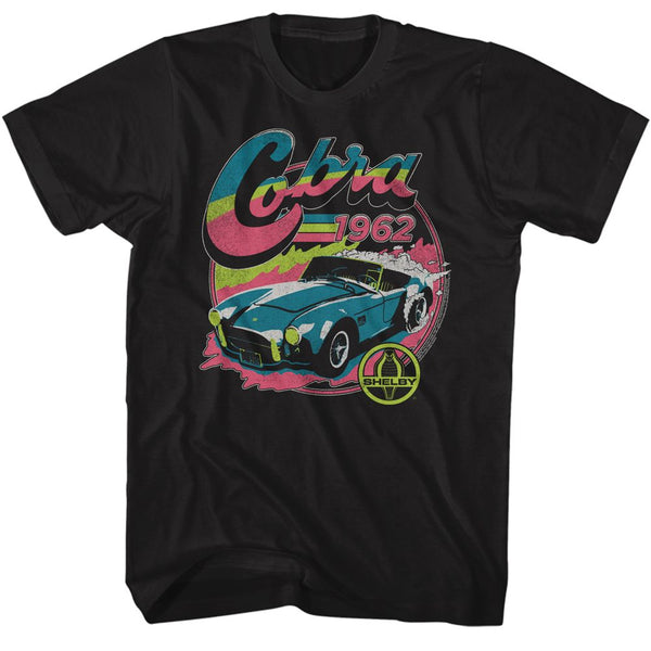 Carroll Shelby - Shelby Colorful 1962 Cobra T-Shirt - HYPER iCONiC.