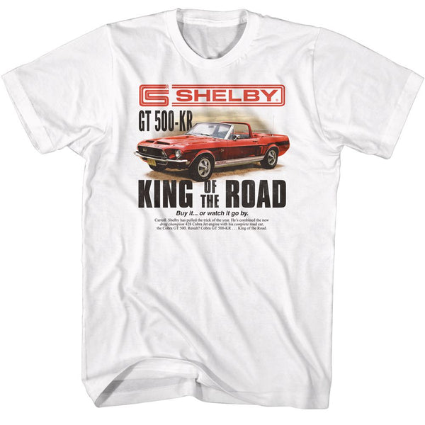 Carroll Shelby - Shelby King Mag Ad Boyfriend Tee - HYPER iCONiC.
