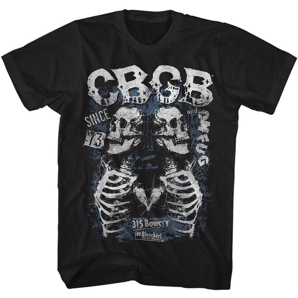 CBGB - CBGB Skeletons Boyfriend Tee - HYPER iCONiC.