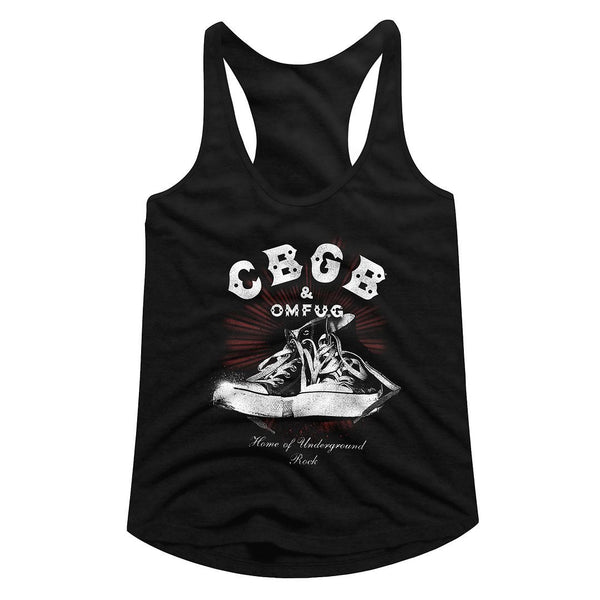 CBGB Chux Womens Racerback Tank - HYPER iCONiC