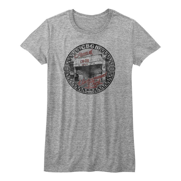 CBGB Circle Scene Womens T-Shirt - HYPER iCONiC