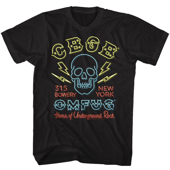 CBGB Neon Sign T-Shirt - HYPER iCONiC
