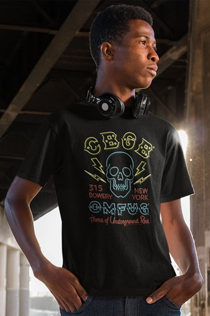 CBGB Neon Sign T-Shirt - HYPER iCONiC