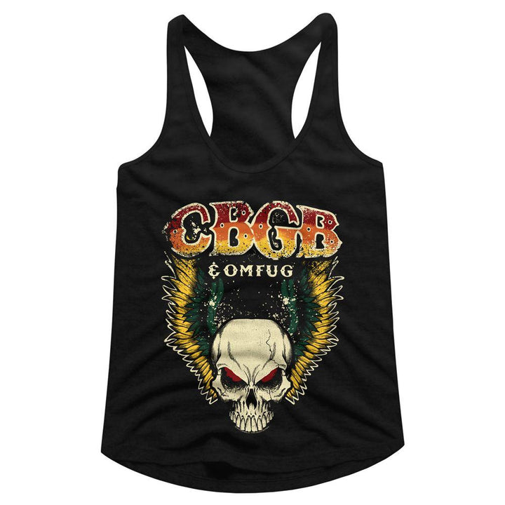 CBGB Retro CBGB Womens Racerback Tank - HYPER iCONiC