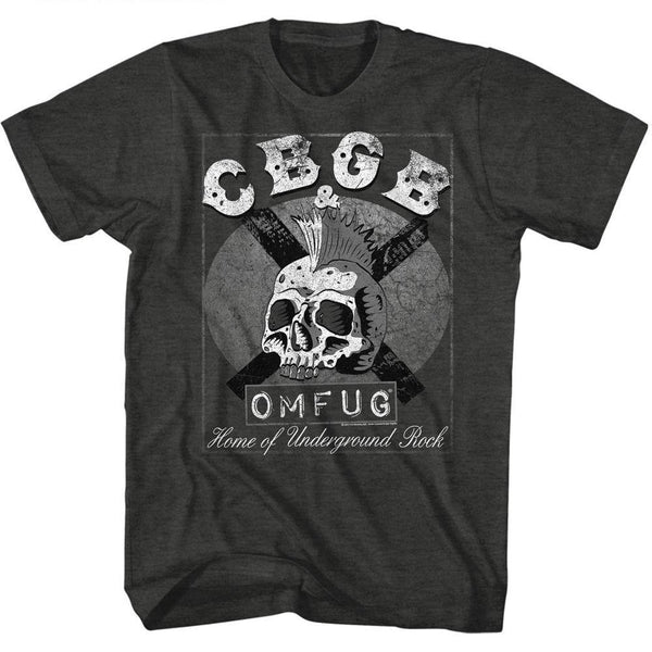 CBGB Skull & Tape Boyfriend Tee - HYPER iCONiC