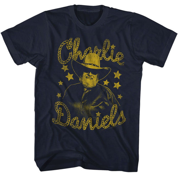 Charlie Daniels Band - CDB And Stars T-Shirt - HYPER iCONiC.