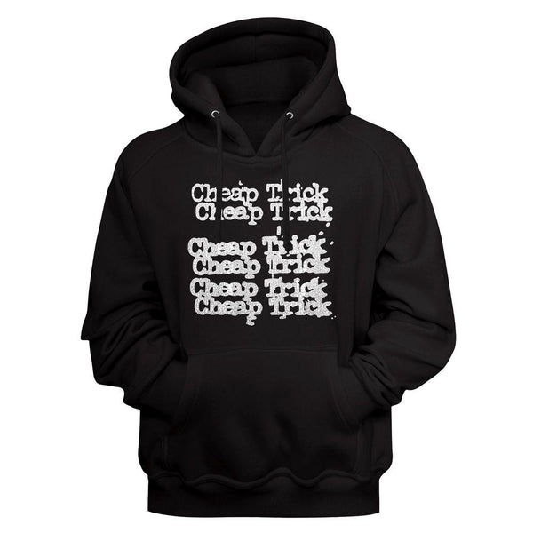 Cheap Trick Name Repeat Hoodie - HYPER iCONiC