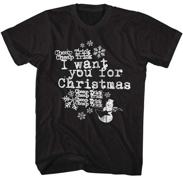Cheap Trick - Want You For Christmas T-Shirt - HYPER iCONiC.
