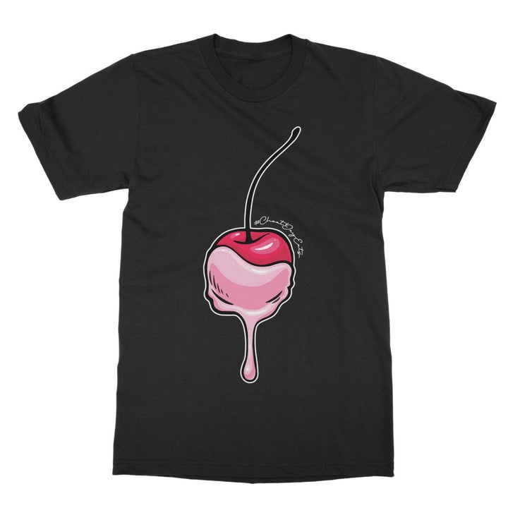 CheatDayEats - Cherry Drip T-Shirt Dress - HYPER iCONiC.