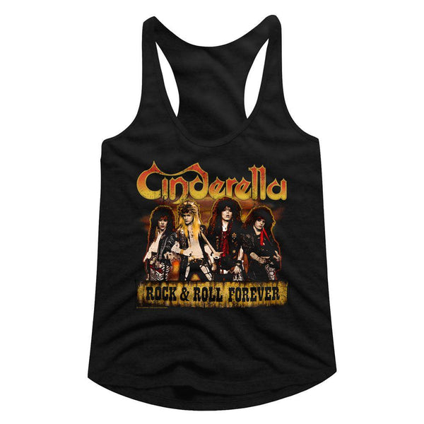 Cinderella Dudes Forever Womens Racerback Tank - HYPER iCONiC