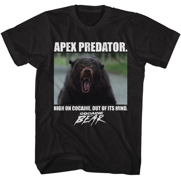 Cocaine Bear - Apex Predator T-Shirt - HYPER iCONiC.