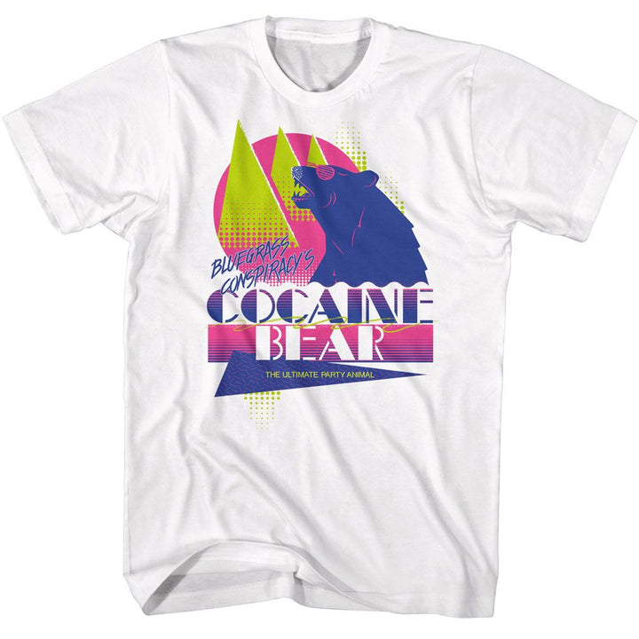 Cocaine Bear - Bluegrass Conspiracy Retro Boyfriend Tee - HYPER iCONiC.