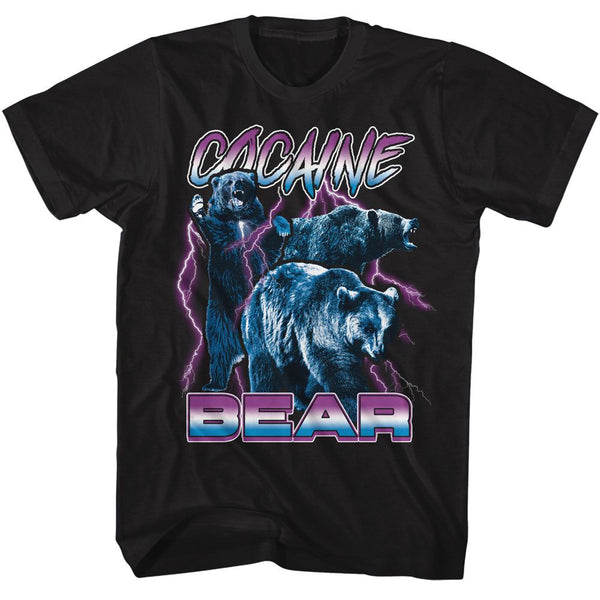 Cocaine Bear - Lightning T-Shirt - HYPER iCONiC.