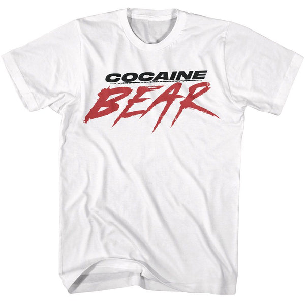 Cocaine Bear - Movie Logo Light Boyfriend Tee - HYPER iCONiC.