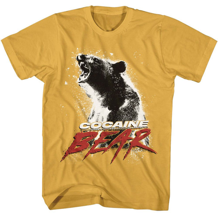 Cocaine Bear - Movie Poster Light Boyfriend Tee - HYPER iCONiC.