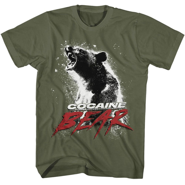 Cocaine Bear - Movie Poster Light Boyfriend Tee - HYPER iCONiC.