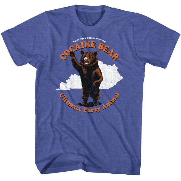 Cocaine Bear - Touristy Party Animal T-Shirt - HYPER iCONiC.