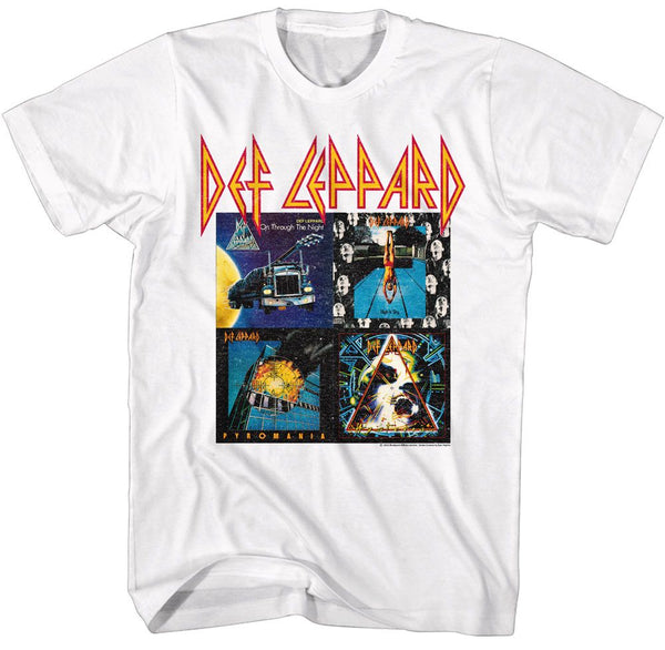 Def Leppard - 80s Album Boyfriend Tee - HYPER iCONiC.