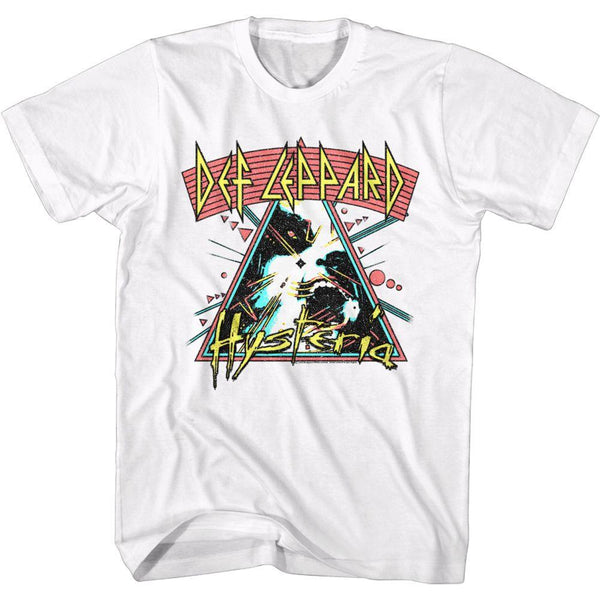 Def Leppard Arched Lines Hysteria T-Shirt - HYPER iCONiC