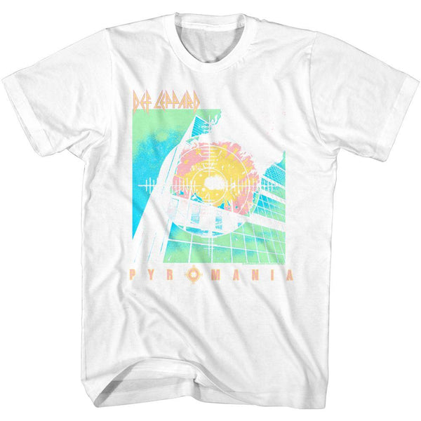 Def Leppard Bright Color Pyro T-Shirt - HYPER iCONiC