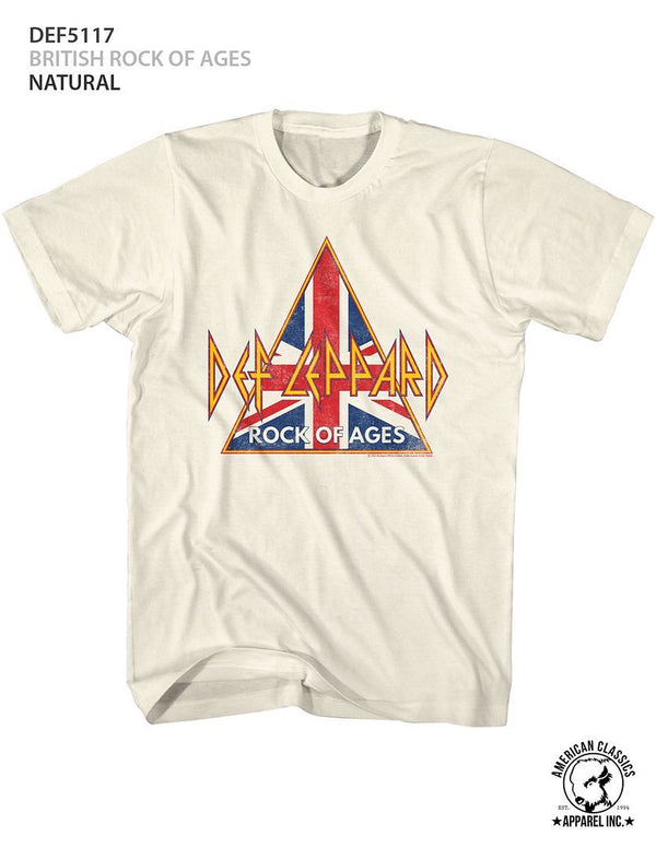 Def Leppard British Rock Of Ages T-Shirt - HYPER iCONiC