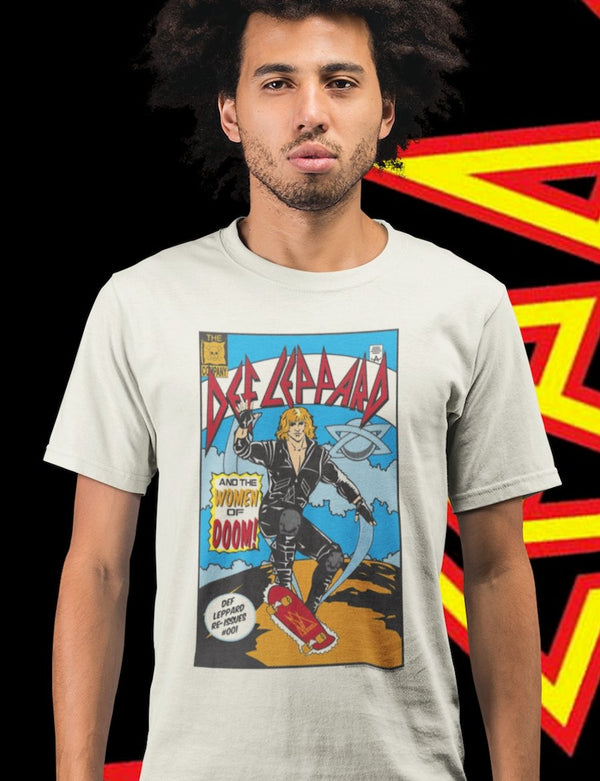 Def Leppard Comic T-Shirt - HYPER iCONiC.