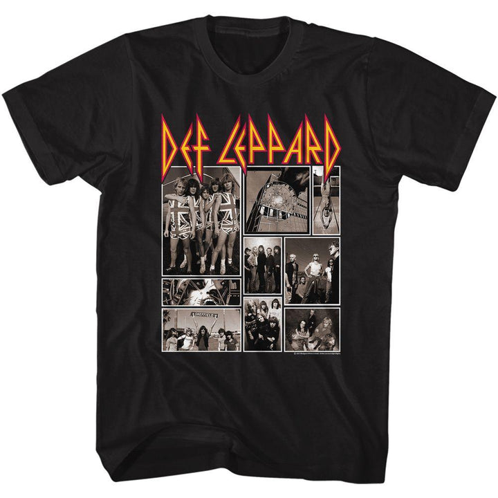Def Leppard Def Collage T-Shirt - HYPER iCONiC