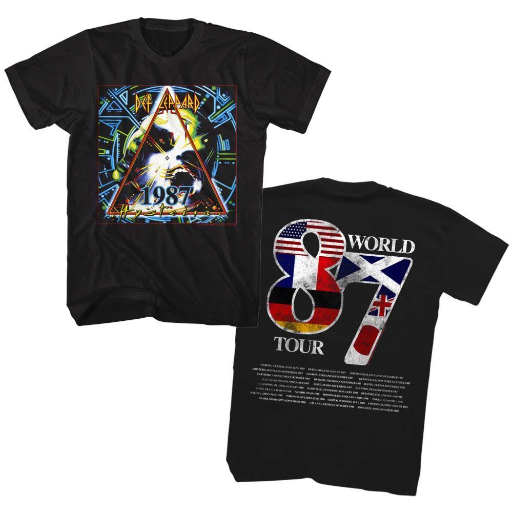 Def Leppard Def World Tour T-Shirt - HYPER iCONiC