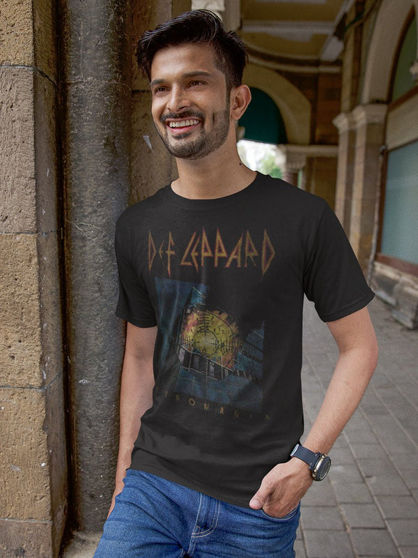 Def Leppard Faded Pyromania T-Shirt - HYPER iCONiC.