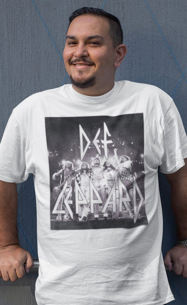 Def Leppard Finale Box Big and Tall T-Shirt - HYPER iCONiC.