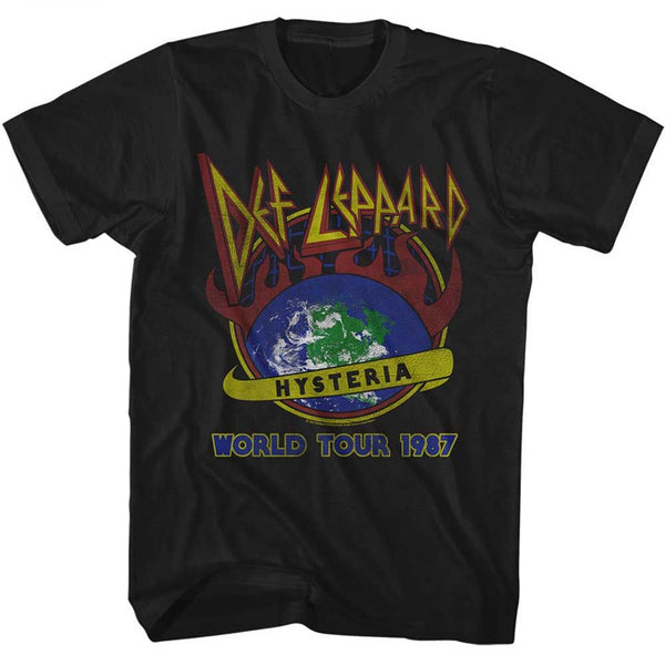 Def Leppard - Hysteria World Tour T-Shirt - HYPER iCONiC.