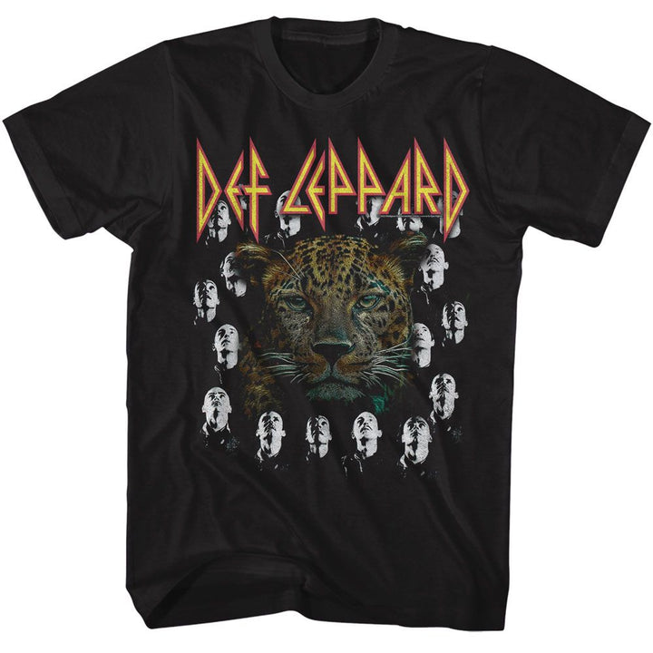 Def Leppard - Leopard W High N Dry Heads Boyfriend Tee - HYPER iCONiC.