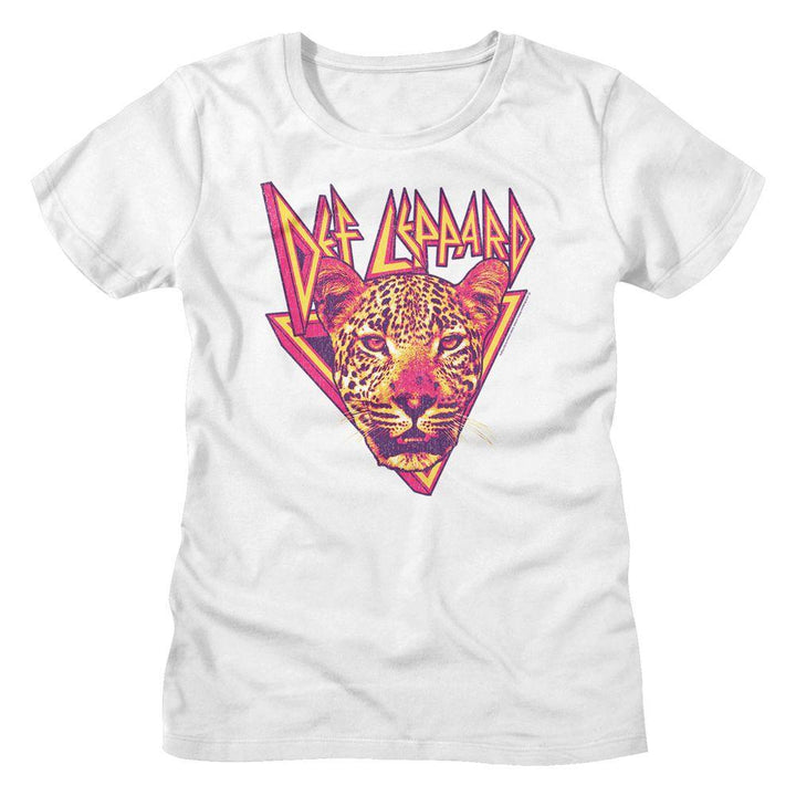 Def Leppard Leppard Leopard Womens T-Shirt - HYPER iCONiC