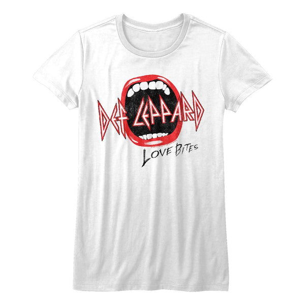 Def Leppard Mouth Womens T-Shirt - HYPER iCONiC