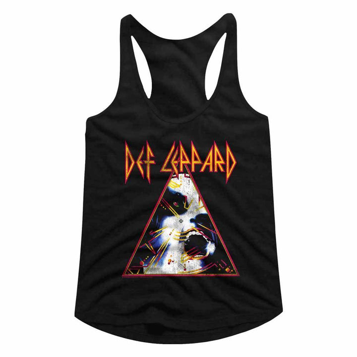 Def Leppard Nobghyst Womens Racerback Tank - HYPER iCONiC