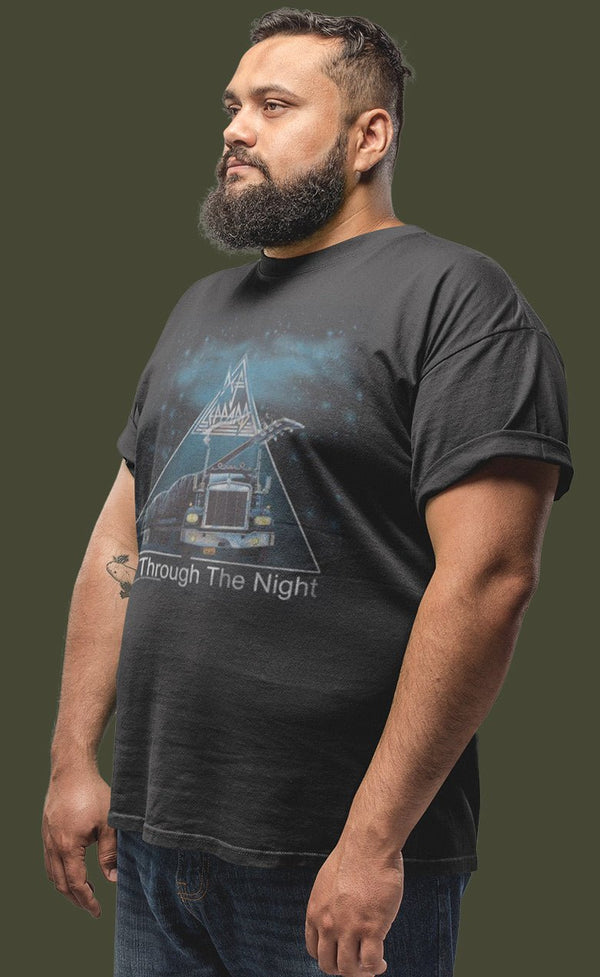 Def Leppard On Through The Night Big and Tall T-Shirt - HYPER iCONiC.